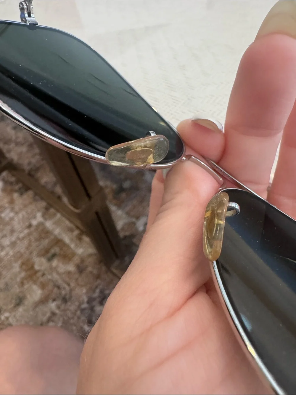 Vintage Ray-Ban Silver Frame Unisex Sunglasses